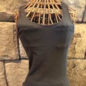 Mavi lace trim tank top